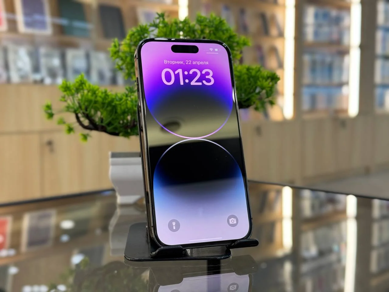 - Смартфон Apple iPhone 14 Pro, Темно-фиолетовый, 128 ГБ / 6192*