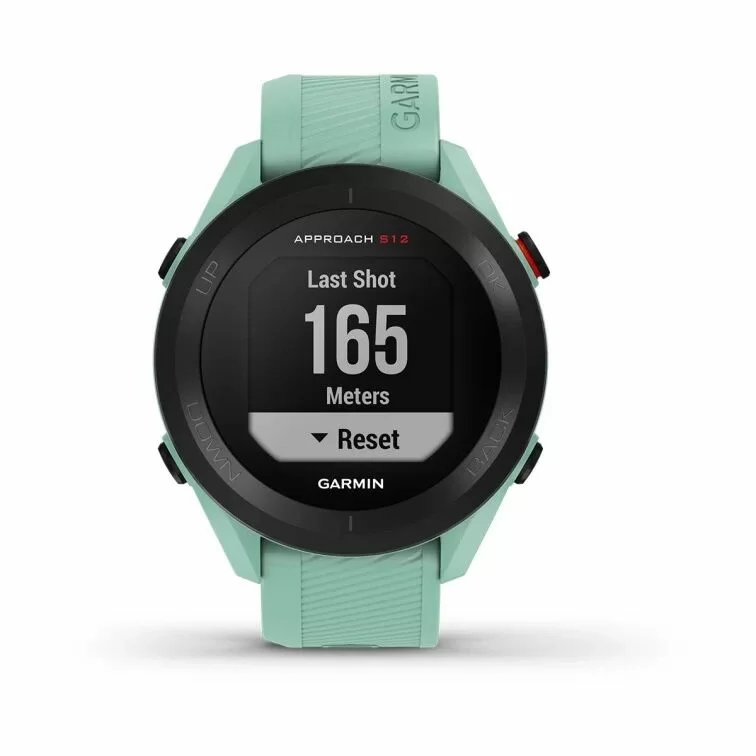 Спортивные часы Garmin Approach S12, 43 мм, Turquoise (Бирюзовый)