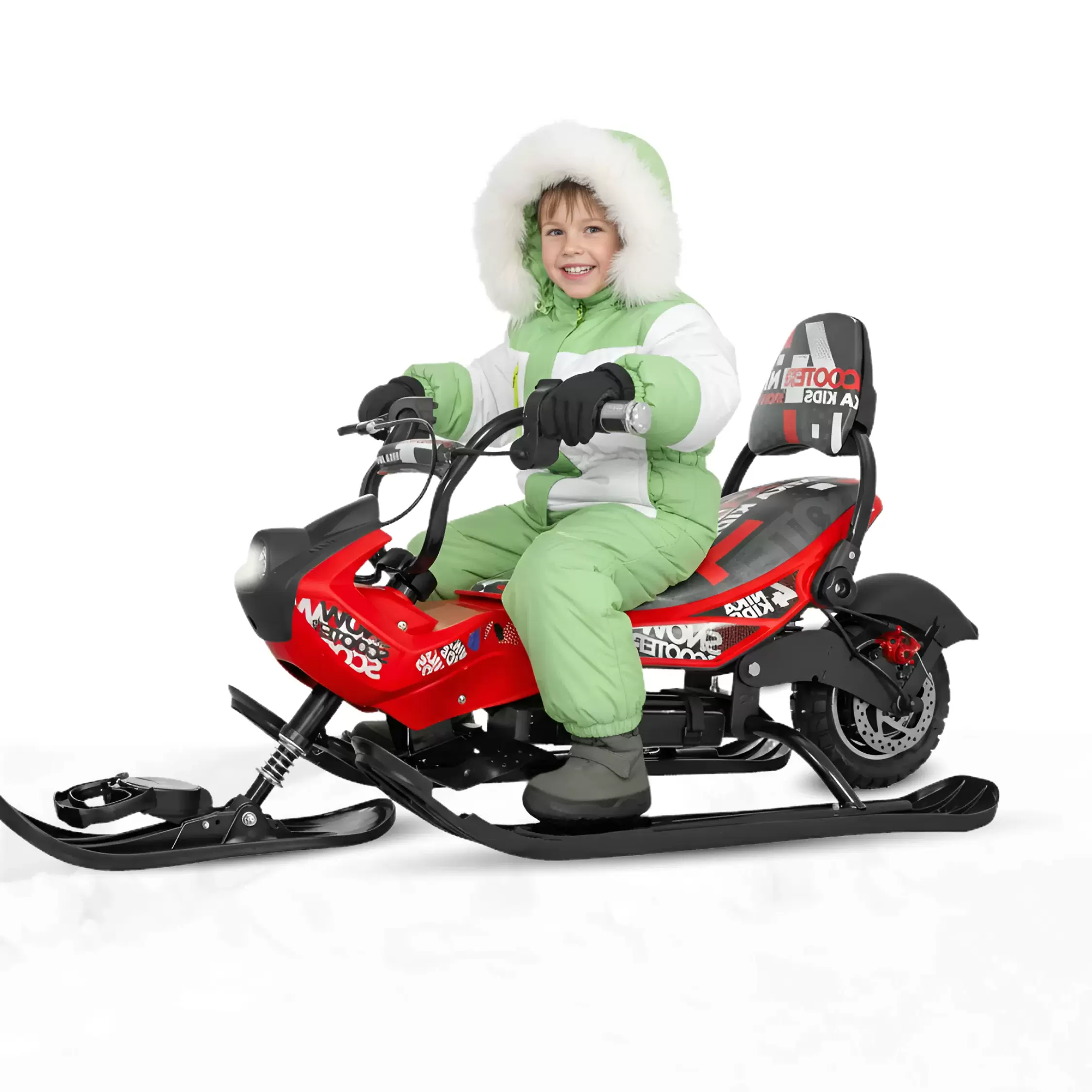 Снегокат электрический iBrat M1, Красный Снегокат электрический iBrat M1, Красный