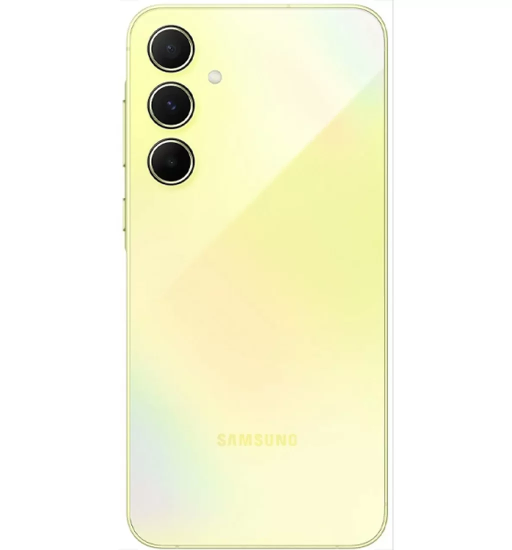 Смартфон Samsung Galaxy A55, 12/256 ГБ, жёлтый