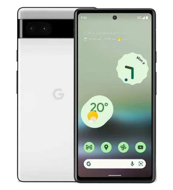 Смартфон Google Pixel 6a 5G 6/128 ГБ, Chalk