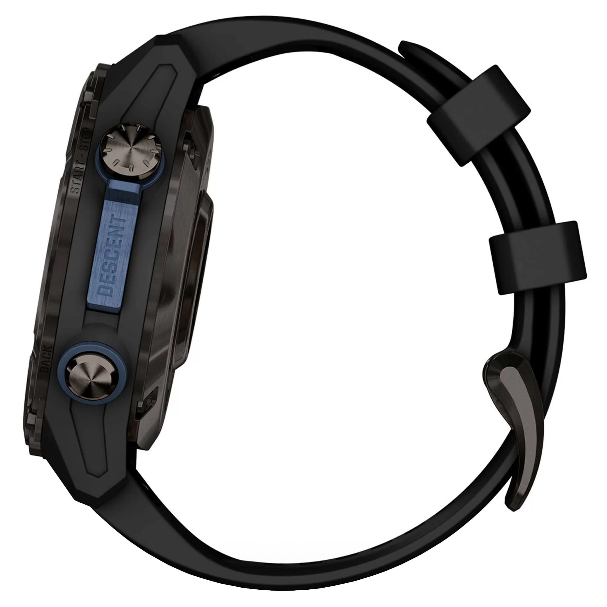 Дайвинг-компьютер Garmin Descent Mk3i, 43 мм (Carbon Gray DLC Titanium / титановый корпус, цвет графит, Black Silicone Band / чёрный силиконовый ремешок)