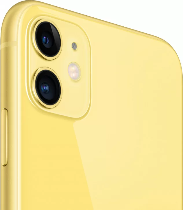 Смартфон Apple iPhone 11, Dual: nano SIM + eSIM, 128 ГБ, Желтый