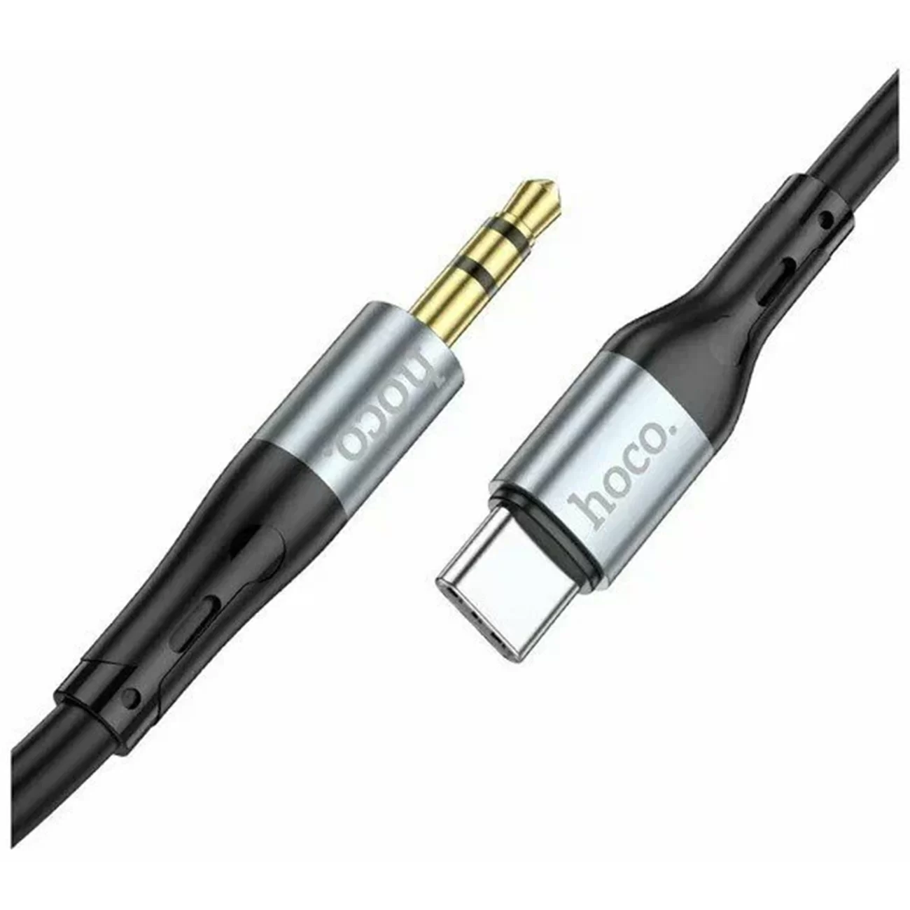 Кабель Hoco UPA22, Type-C 3,5 мм AUX (TRS), 1 м, чёрный