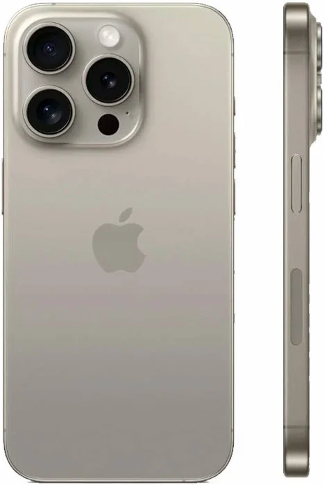 - Смартфон Apple iPhone 15 Pro Max, Dual: nano SIM + eSIM, 1 ТБ, Титан