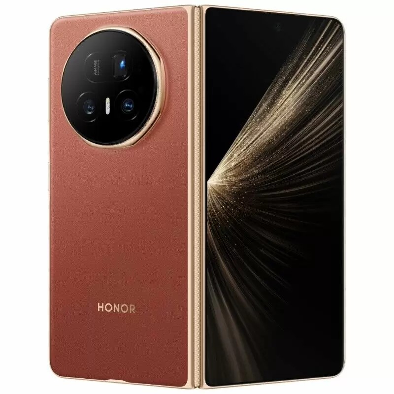 Смартфон Honor Magic V5, 16/512 ГБ, Reddish Brown (коричнево-красный)