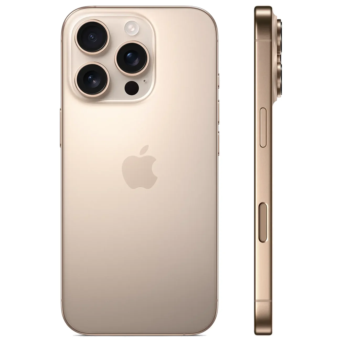 Смартфон iPhone 16 Pro 128 ГБ Пустынный Титан, Dual: eSIM