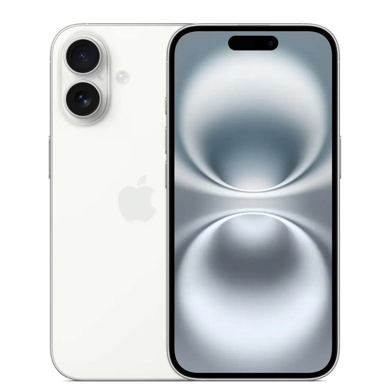 Смартфон iPhone 16 128 ГБ Белый, Dual: nano SIM + eSIM