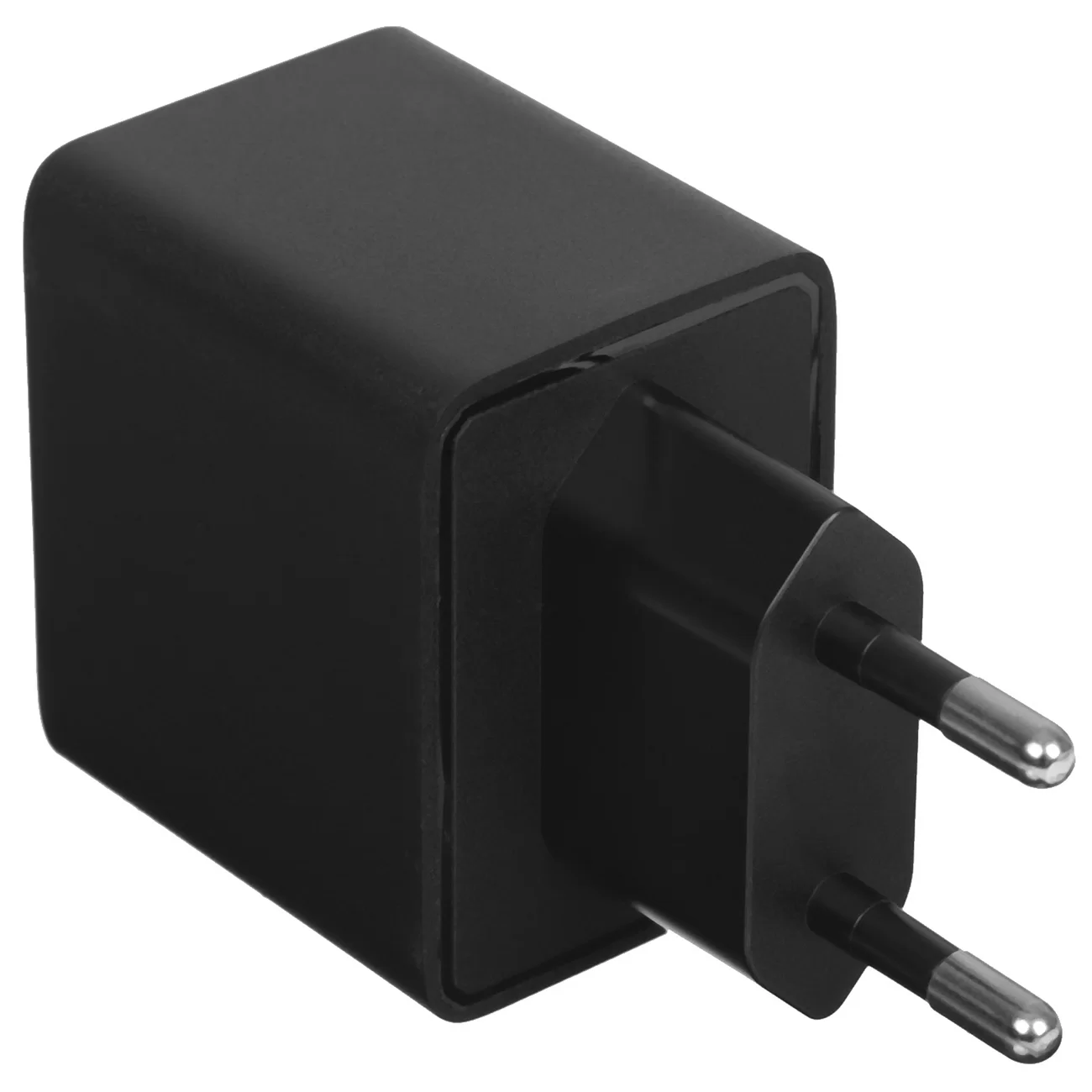 Сетевое зарядное устройство Borofone BAS14A, 20 Вт, 1×USB-C + 1×USB-A, чёрное