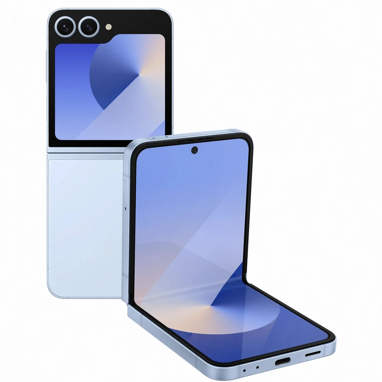 Смартфон Samsung Galaxy Z Flip6 12/512 ГБ, Dual: nano SIM + eSIM, голубой