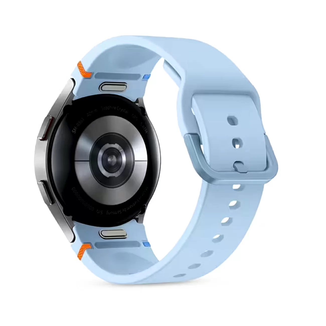 Умные часы Samsung Galaxy Watch FE, Серебристые с синим, 40мм