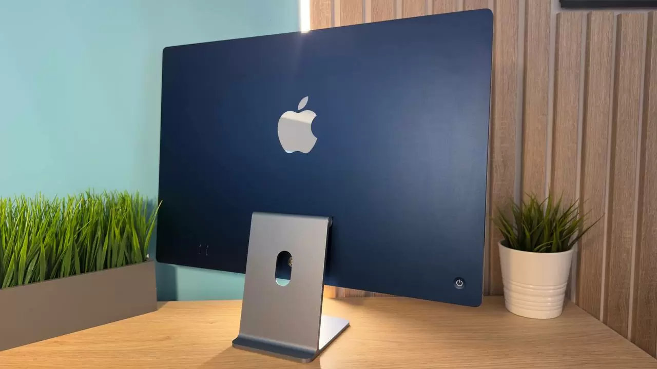 Моноблок Apple iMac 24" 2020, (M1, RAM 8 ГБ, SSD 512tb ГБ) [A2438 | MGPL3] Голубой / С125F*