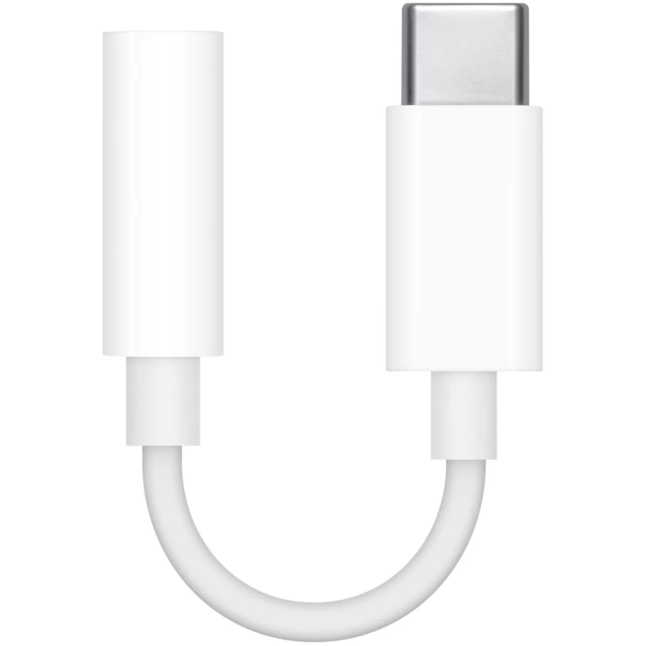 Переходник Apple USB-C/выход 3,5 мм для наушников, белый