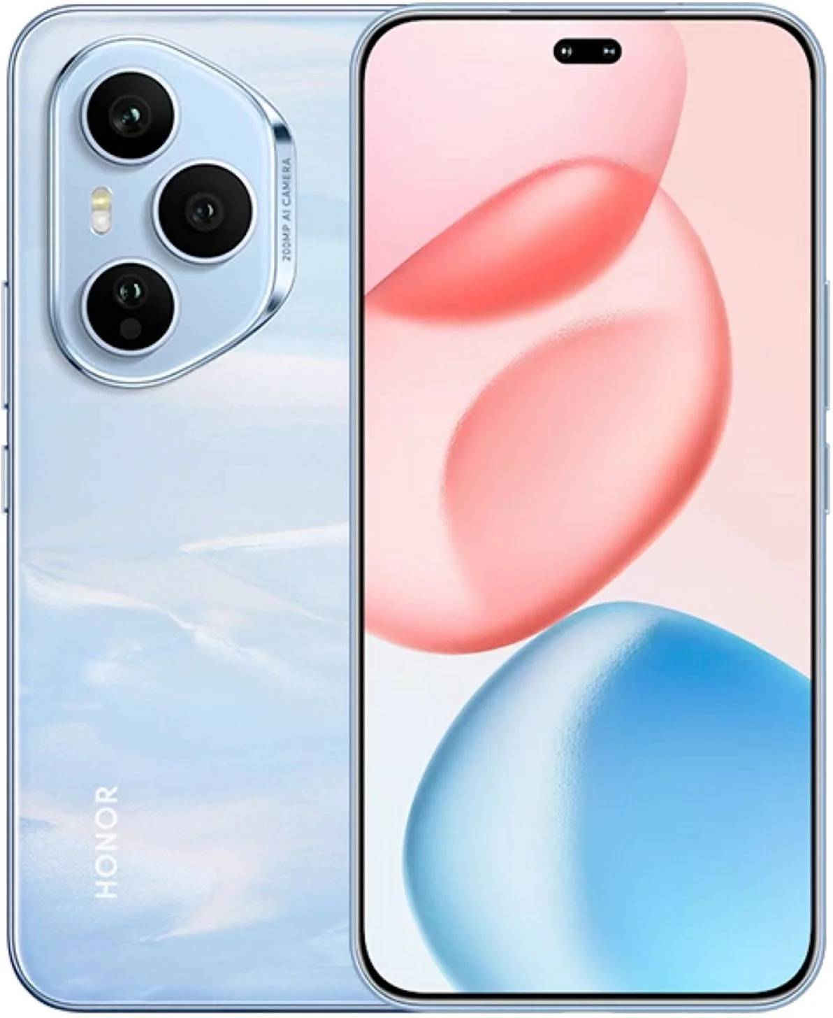 Смартфон Honor 400 Pro, 12/512 ГБ, Приливной синий