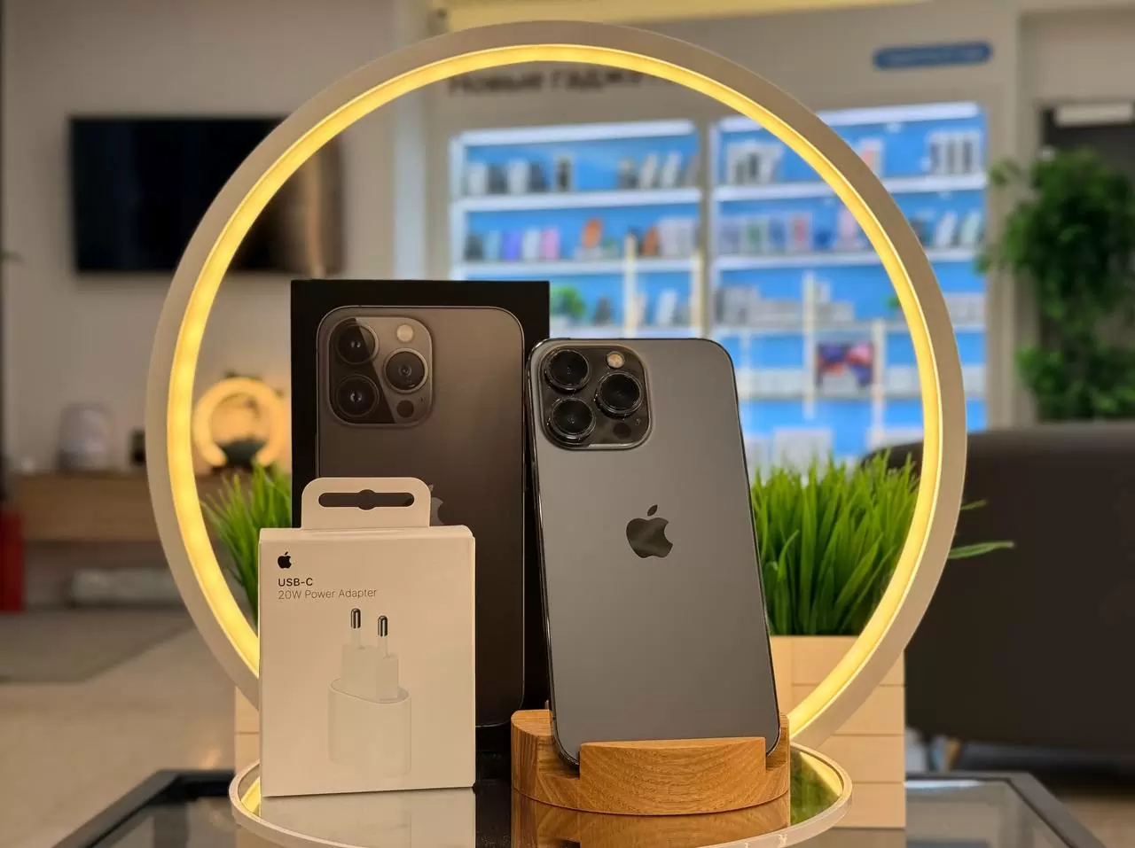 - Смартфон Apple iPhone 13 Pro, Графитовый, 128 ГБ / 3474*