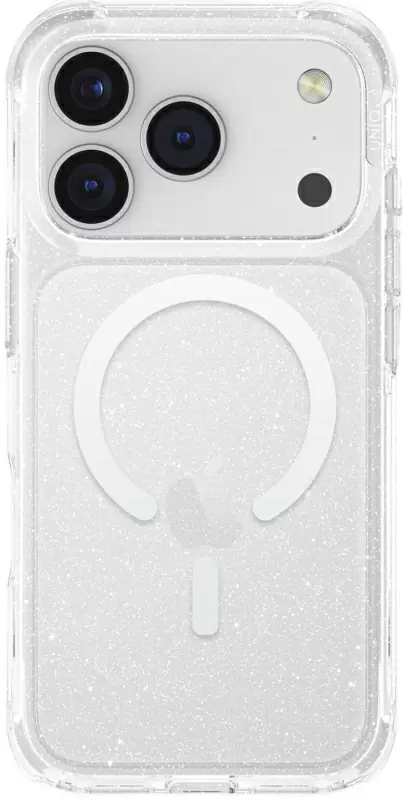 Чехол Uniq LifePro Xtreme Tinsel для Apple iPhone 17 Pro, Lucent (прозрачный), MagSafe