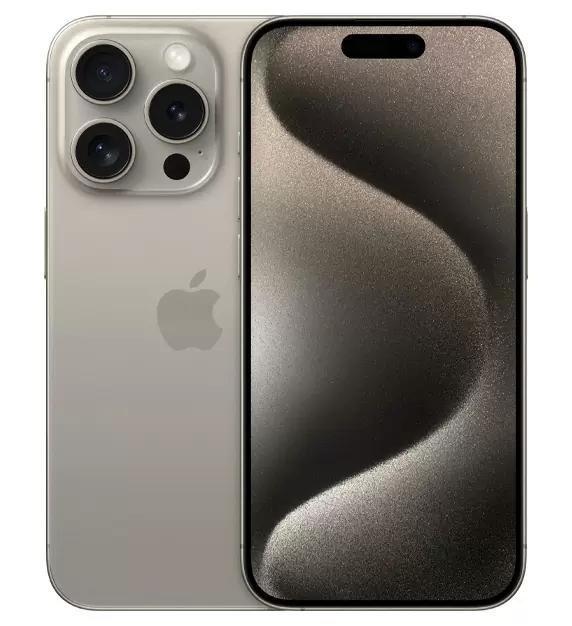Смартфон Apple iPhone 15 Pro Max, Dual: nano SIM + eSIM, 1 ТБ, Титан Смартфон Apple iPhone 15 Pro Max, Dual: nano SIM + eSIM, 1 ТБ, Титан