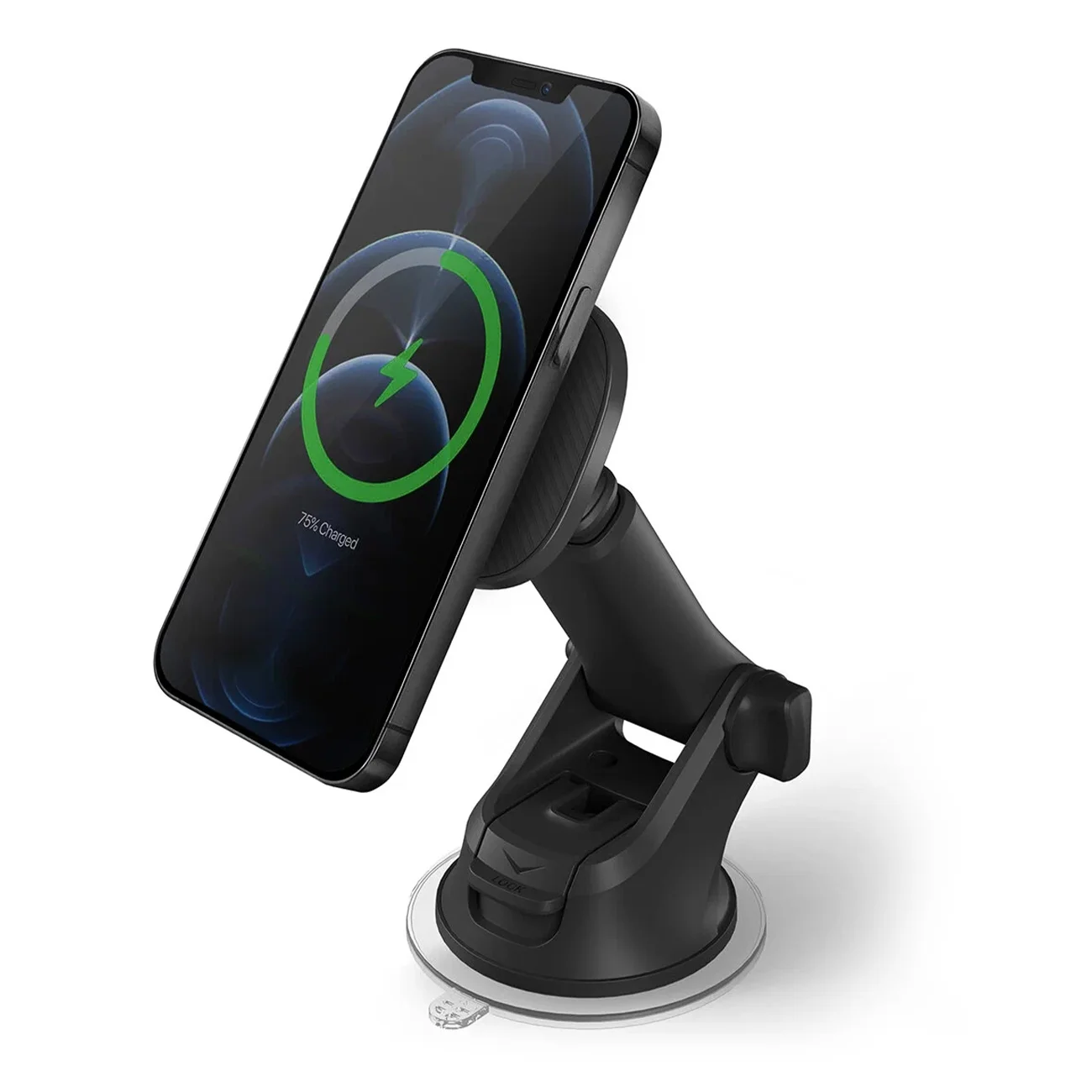 Магнитная беспроводная зарядка magsafe, Uniq Magneo Air, 15 Вт + АЗУ All-in-one, Серый Магнитная беспроводная зарядка magsafe, Uniq Magneo Air, 15 Вт + АЗУ All-in-one, Серый