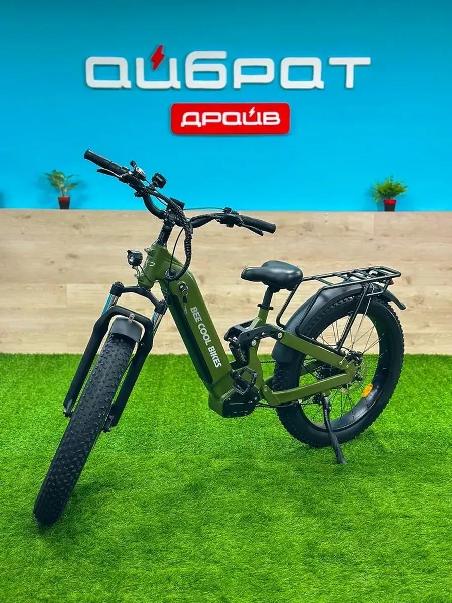 Электровелосипед Bee Cool K10, Зеленый
