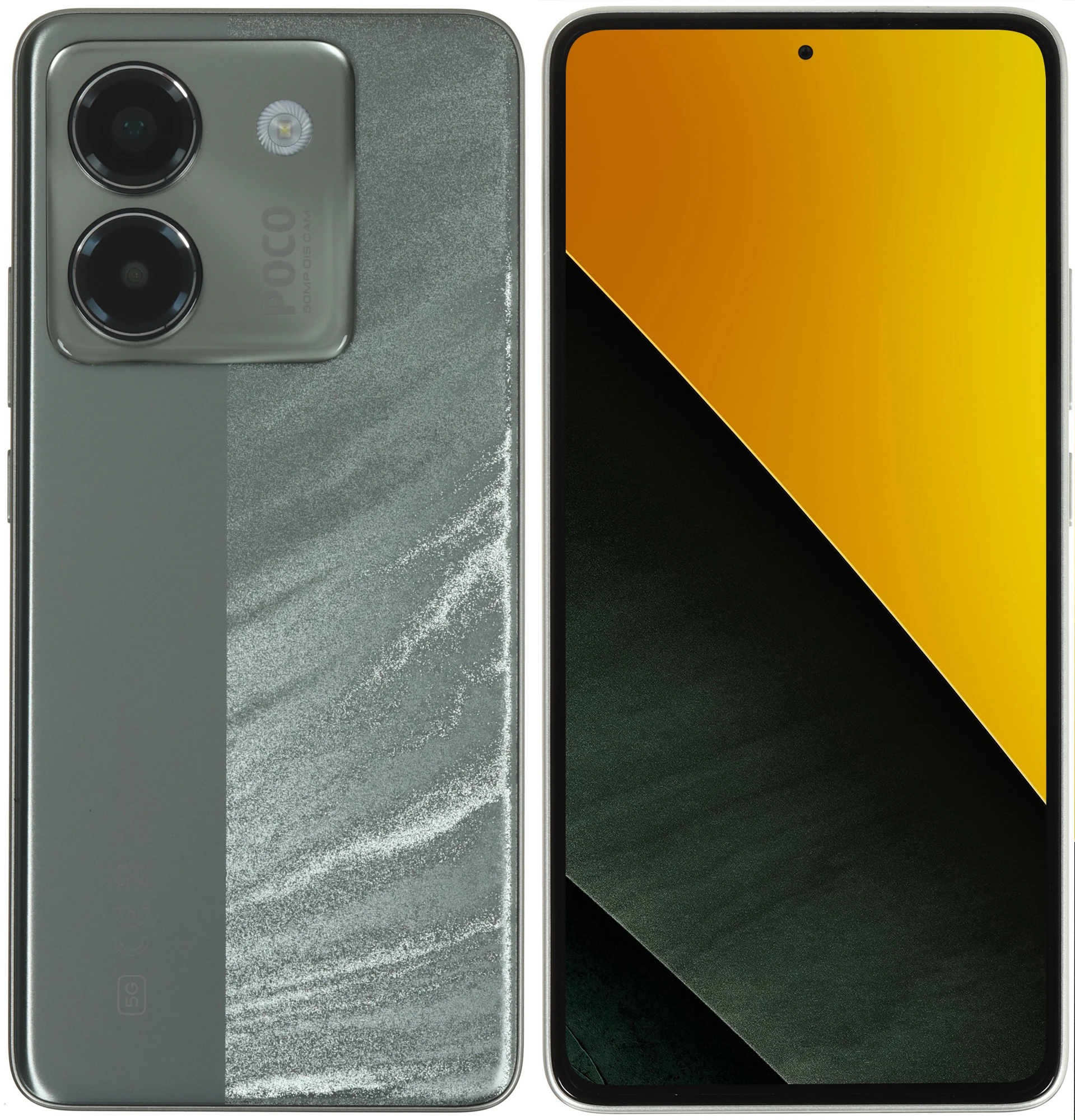 Смартфон Xiaomi POCO M7 Pro 5G, 12/256 ГБ, серебристый