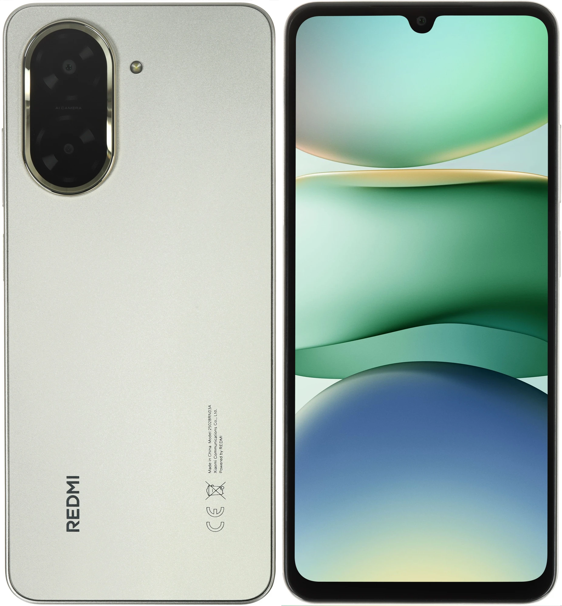 Смартфон Xiaomi Redmi A5, Dual: nano SIM + nano SIM, 128 ГБ, Песочное золото