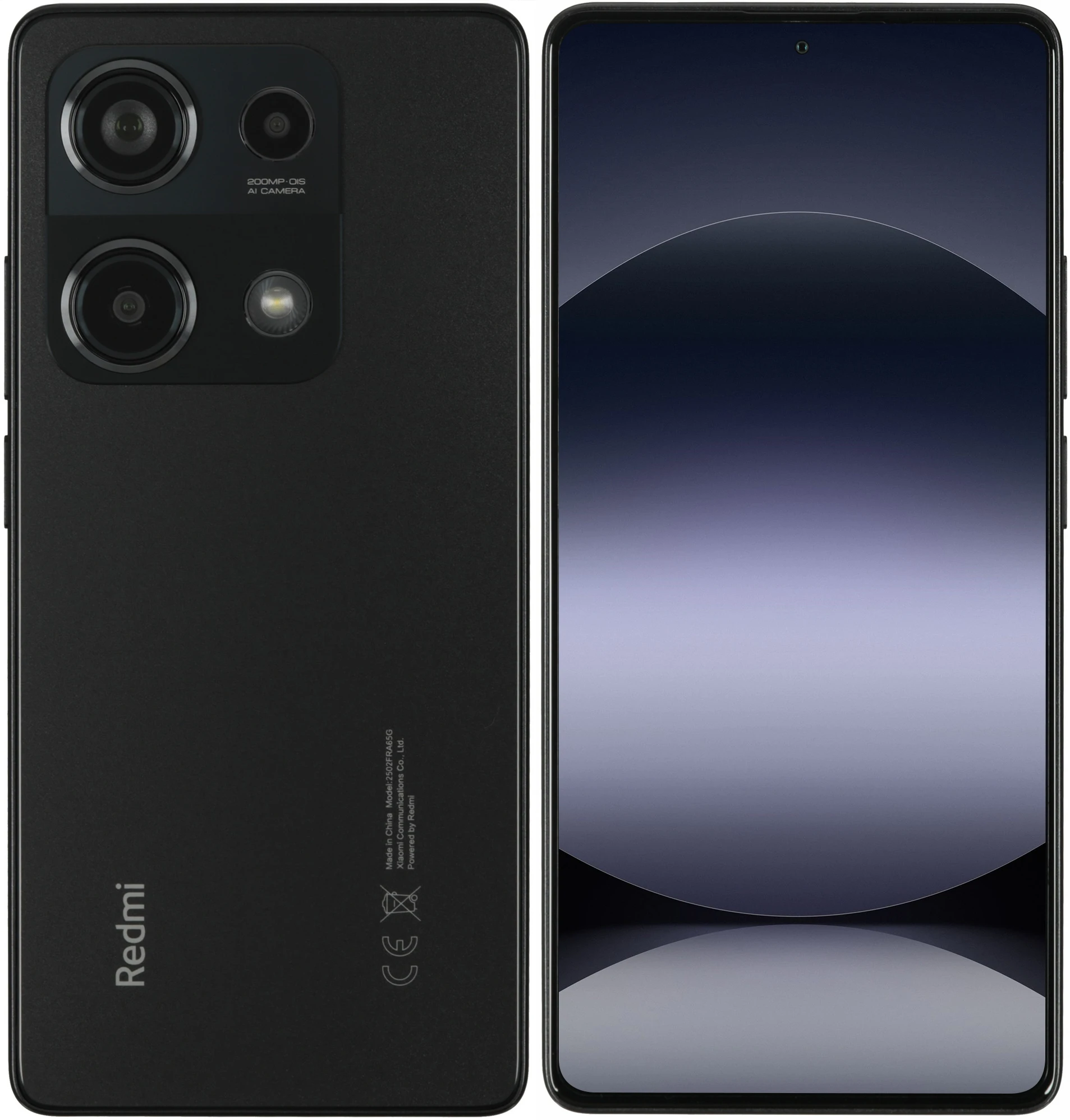 Смартфон Xiaomi Redmi Note 14S, 8/256 ГБ, чёрный