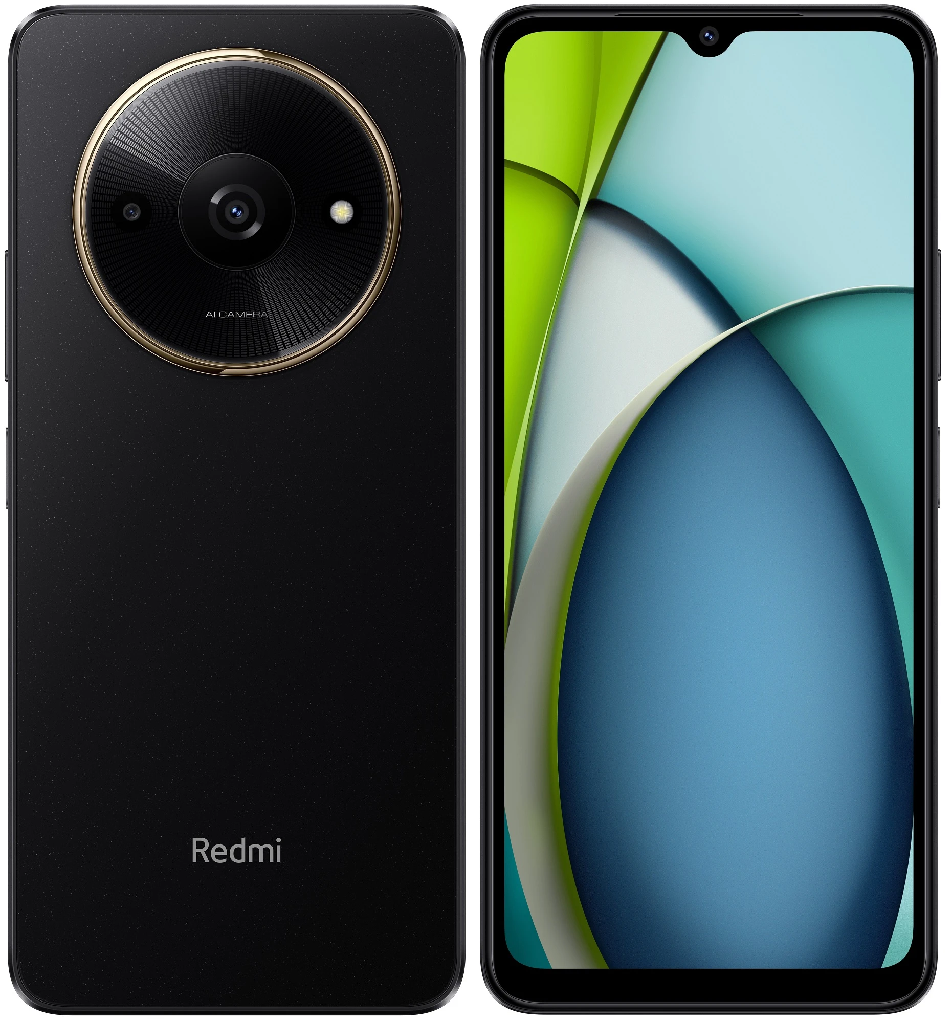 Смартфон Xiaomi Redmi A3x, Dual: nano SIM + nano SIM, 64 ГБ, Полуночный чёрный