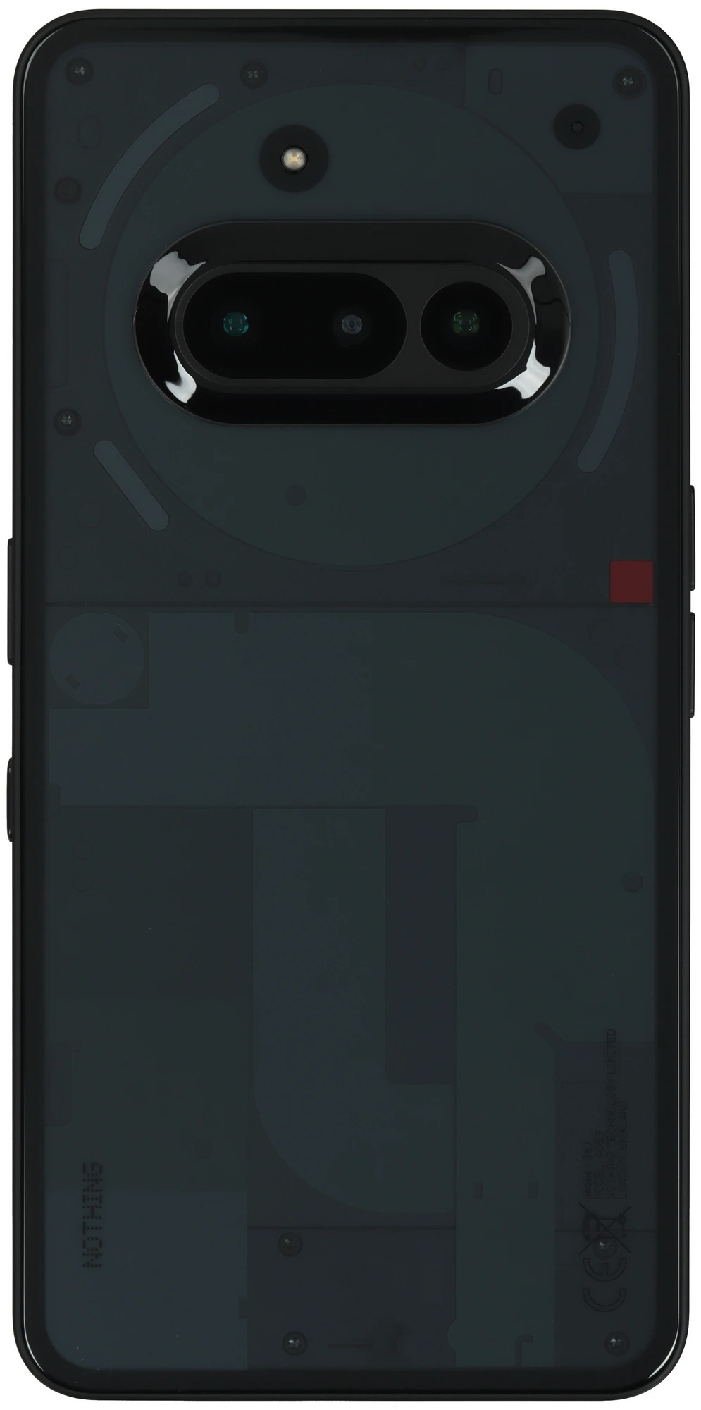 Смартфон Nothing Phone (3a), Dual: nano SIM + nano SIM, 128 ГБ, Чёрный