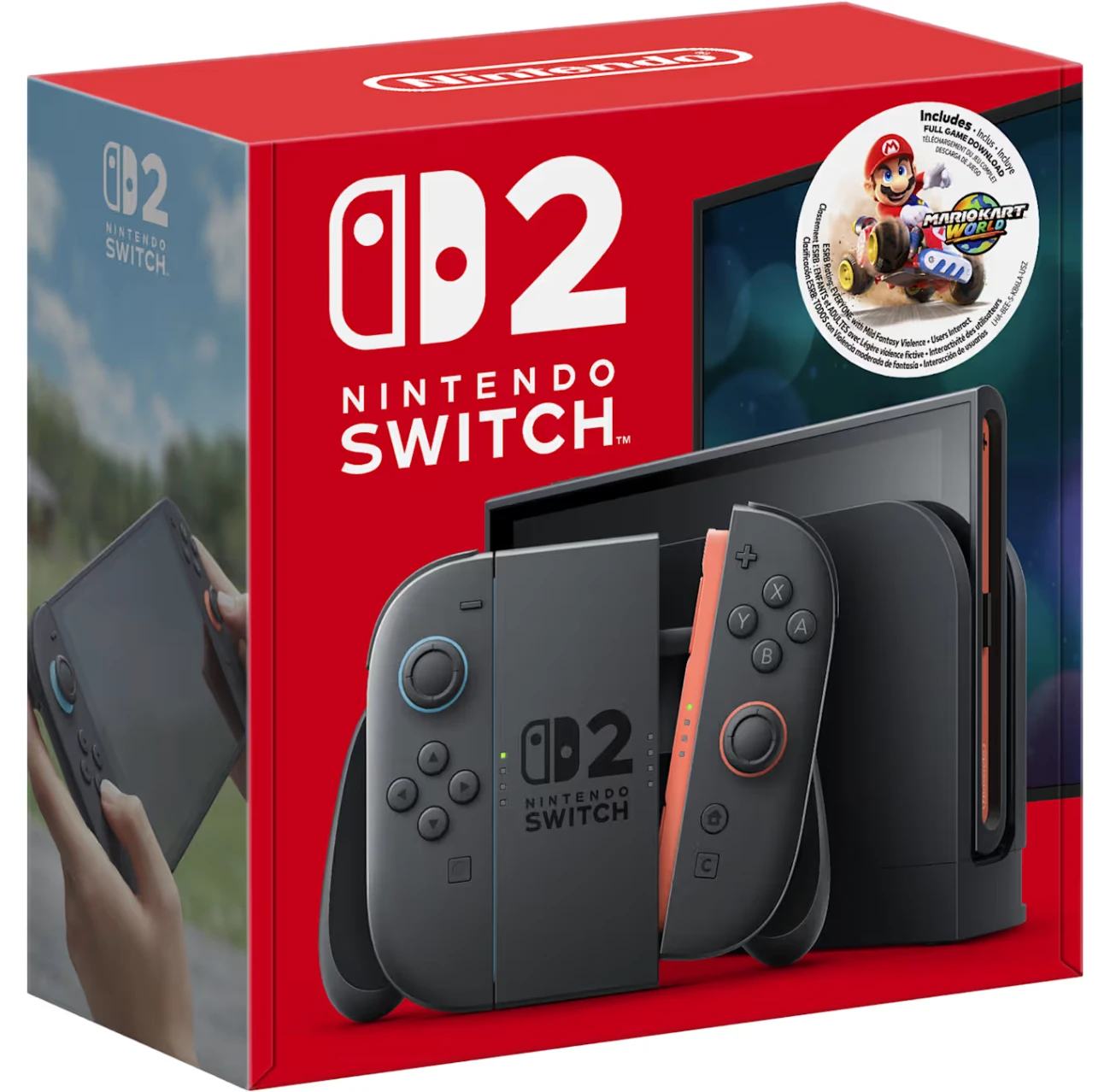 Игровая приставка Nintendo Switch 2 Mario Kart World Bundle
