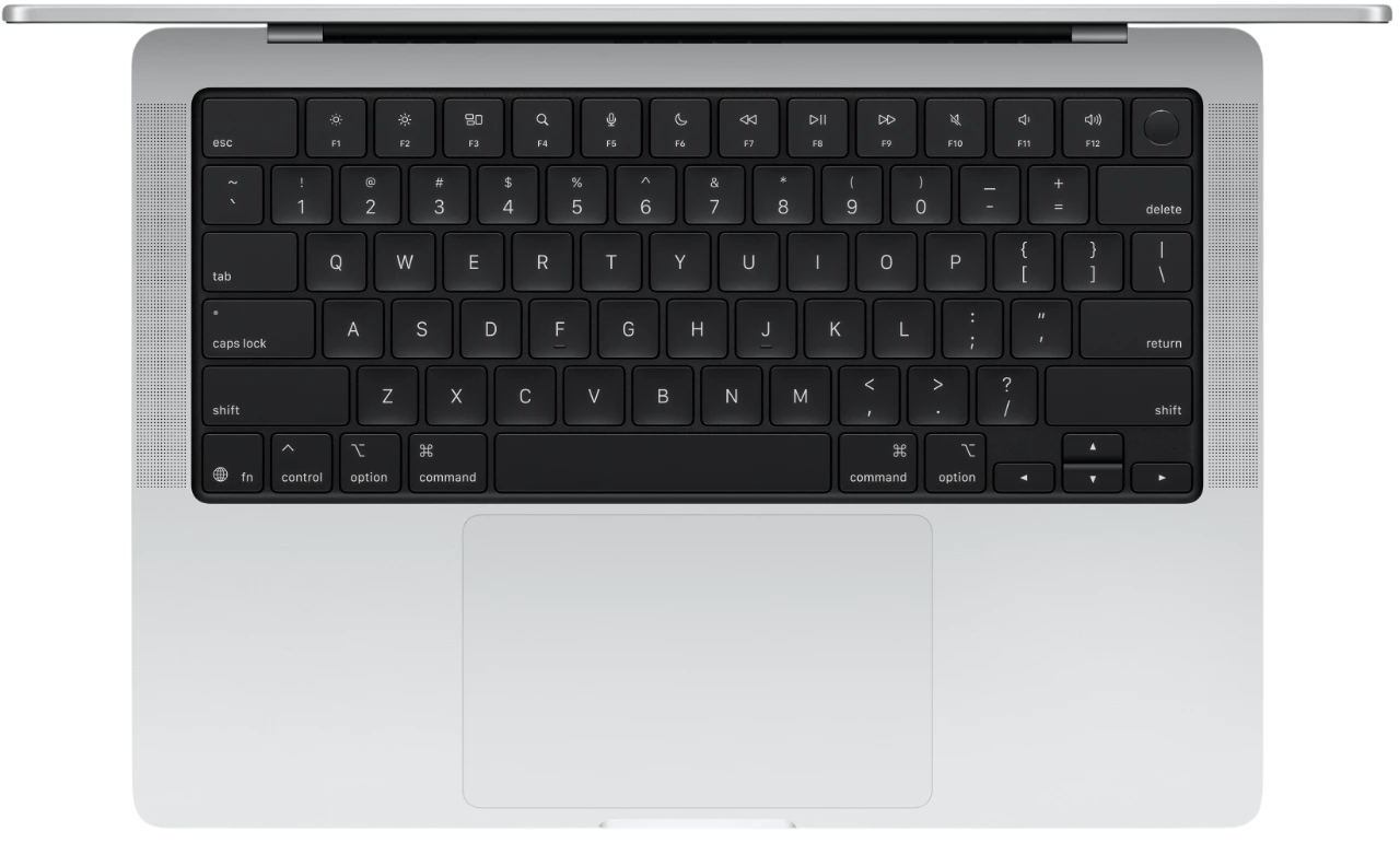 Ноутбук Apple MacBook Pro 14″ (M5 Max, 18-Core CPU / 32-Core GPU), 36 ГБ / 2 ТБ, Silver (серебристый) (MGDQ4)