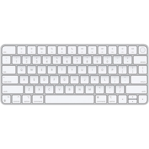 Клавиатура Apple Magic Keyboard Compact Touch ID, Lightning, White (белая) (MK293)