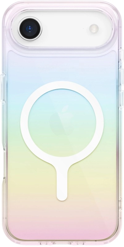 Чехол Uniq Iridescia (holographic) для Apple iPhone 17, Holo Quartz (голографический кварц), MagSafe